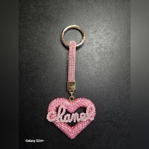 💖FASHION KEYCHAIN BAG CHARM PINK